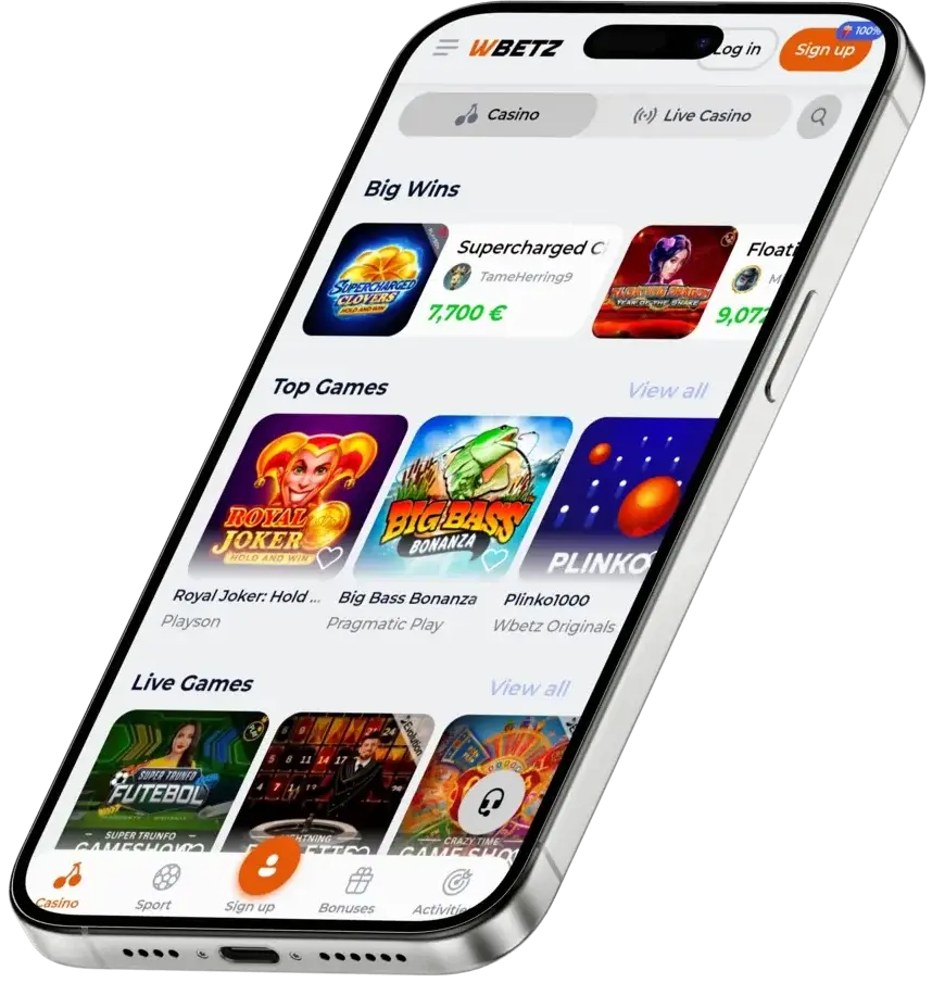 WBetz Casino Online image 3